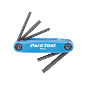 Park Tool Clés hexagonales, AWS-9.2, 4,5,6 mm, tournevis et torx