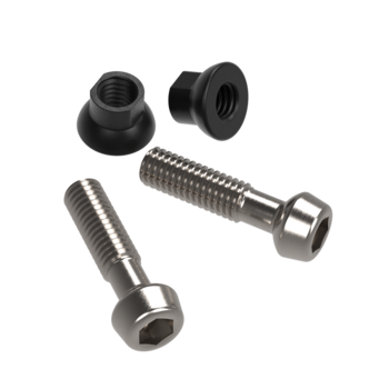 OneUp Components V3 Dropper Replacement Kit de bolt en Titanium