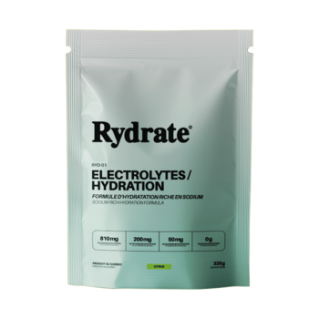 Rydrate RYD-01 Electrolytes/Hydratation 325 gr