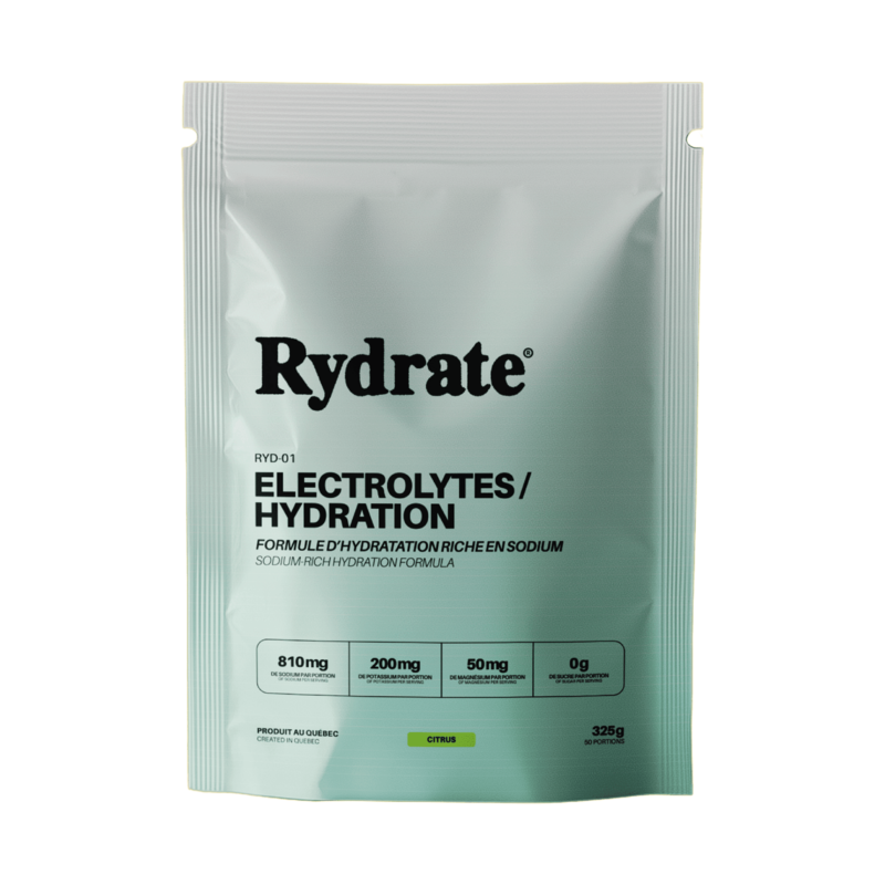 Rydrate RYD-01 Electrolytes/Hydratation 325 gr