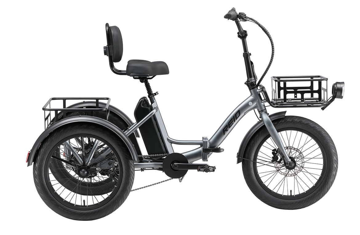 REID Bike Tricycle Électrique eTrike Gris