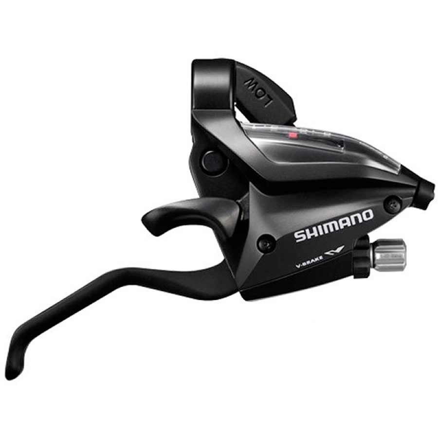 Shimano Levier combiné frein-vitesse VTT. 3x7 vitesses Altus ST-EF500