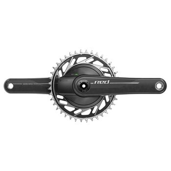 SRAM Pédalier à capteur de puissance, Red AXS 1x XPLR Power Meter E1,  Vitesses: 12/13, Axe: 28.99mm, BCD: Thread Mount, 40, DUB