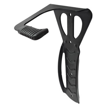 Damco Support mural pour vélo en acier, noir