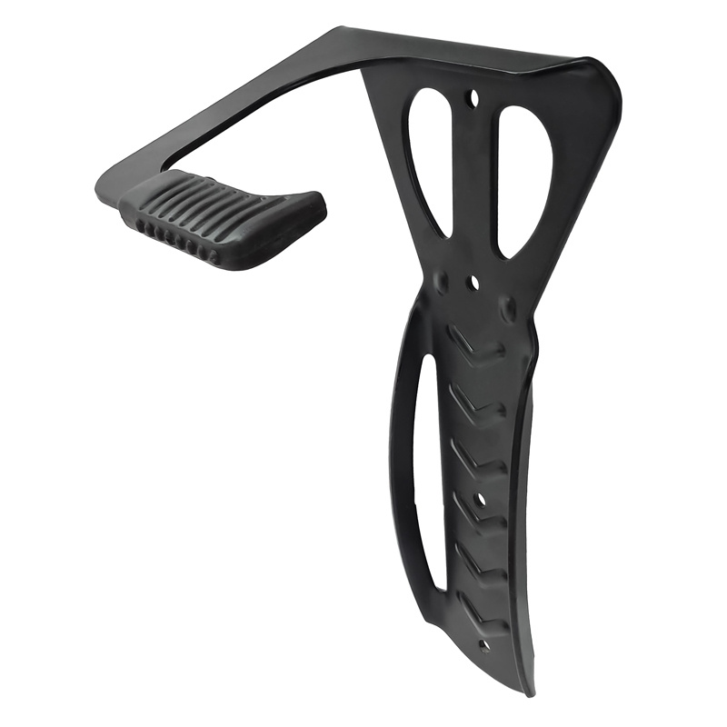 Damco Support mural pour vélo en acier, noir