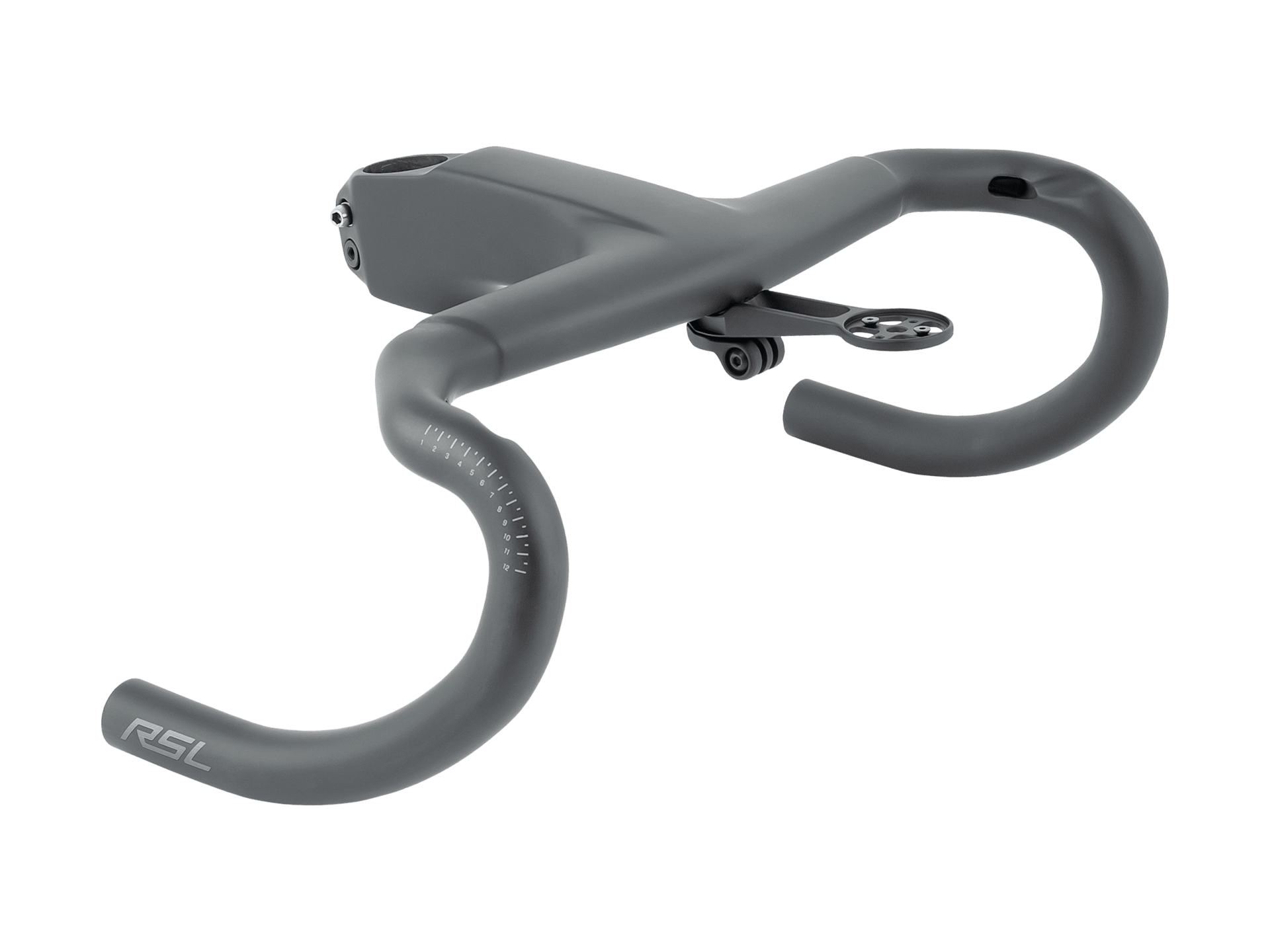 Bontrager Fixation Blendr Aero RSL Pro pour cintre/potence de Trek