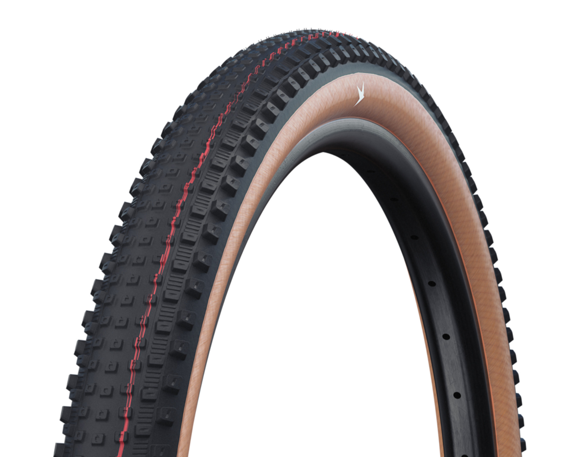Schwalbe Rick XC Pro Tire, 29 x 2.40 Transparent Skin, Tubeless Ready, Addix Speed, Folding
