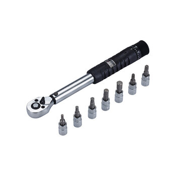 BBB Cycling Clé dynamométrique, À cliquet: Oui, : 1/4'', : Nm, : 3,4,5,6,8mm Hex, T25, T30, Ensemble