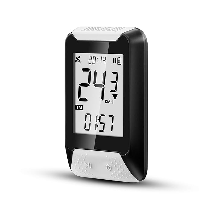 IGPSPORT Cyclomètre GPS iGS130, noir/gris