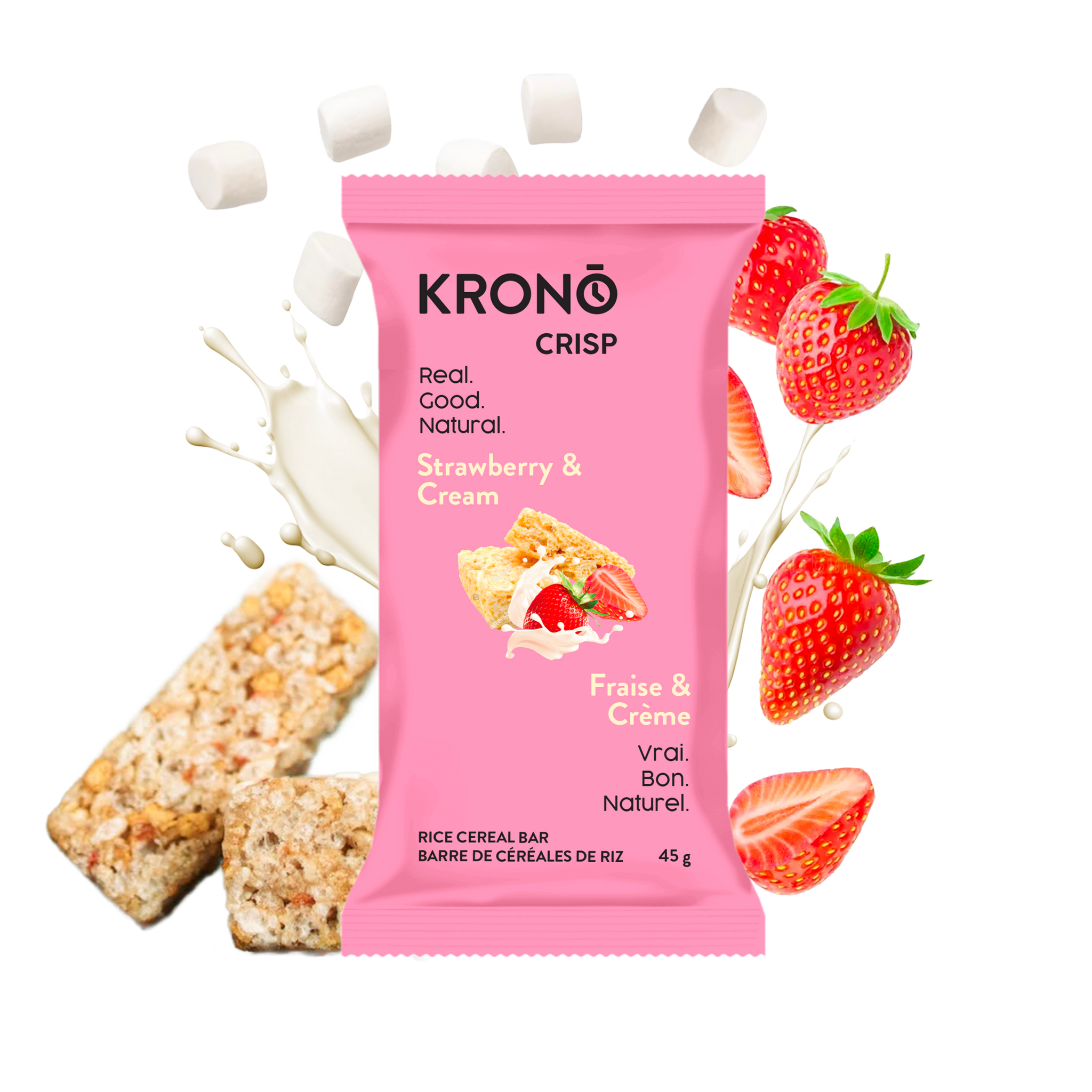 Krono Carré énergétique au riz croustillant