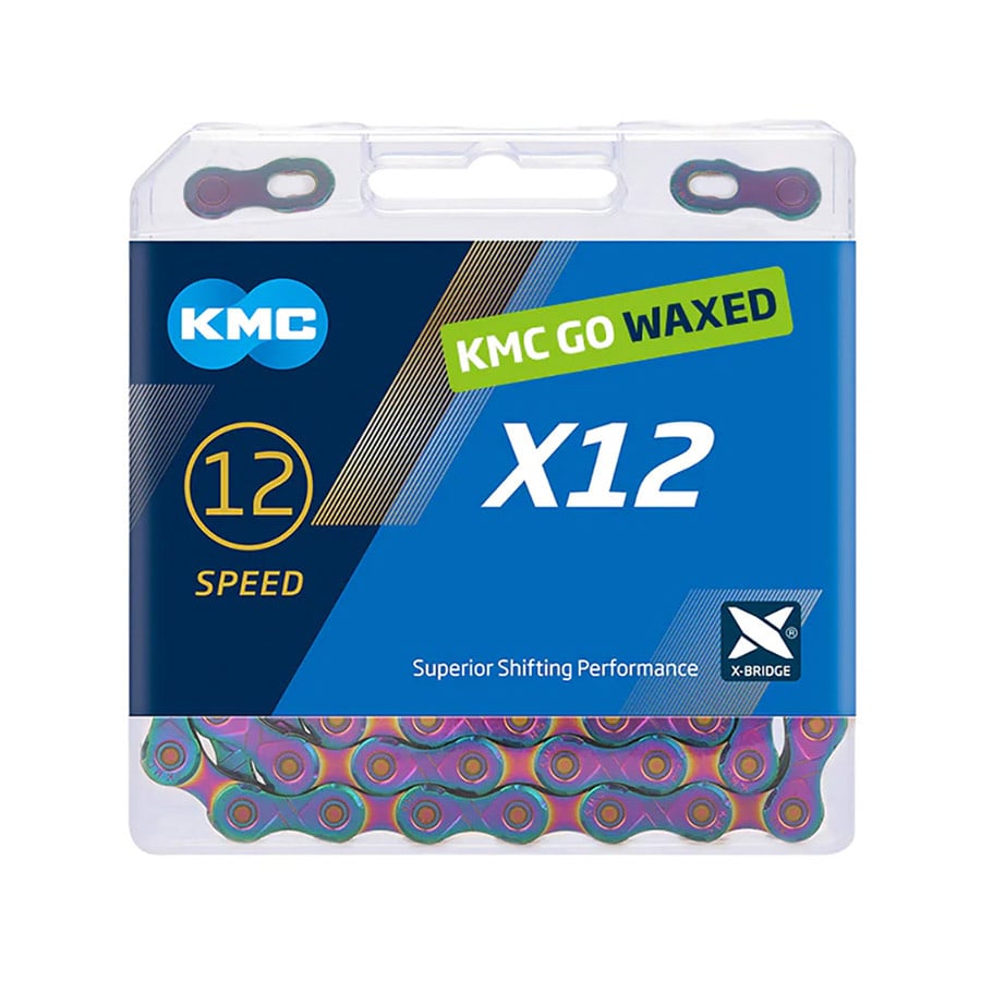 KMC Chaine 12 vitesses Ciré, X12 waxed
