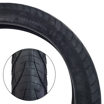 Damco Pneu lisse 26x4.00