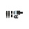 Schwalbe Trousse de conversion CLIK avec adaptateur de pompe