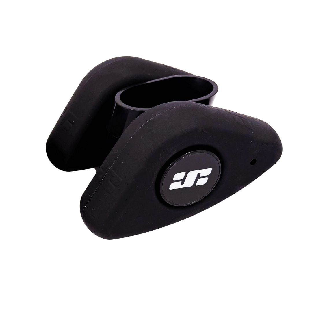 JetBlack Cycling Freedom Rocker Pied Gonflable Rond ensemble de 2 avec Adaptateur Zwift Ride