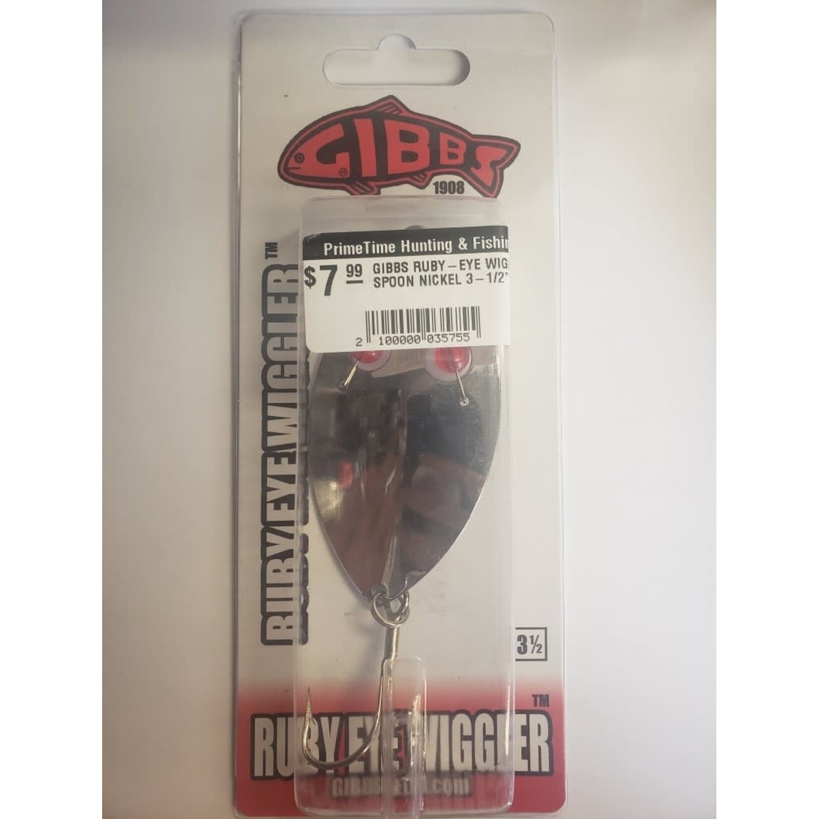 GIBBS GIBBS RUBY-EYE WIGGLER SPOON