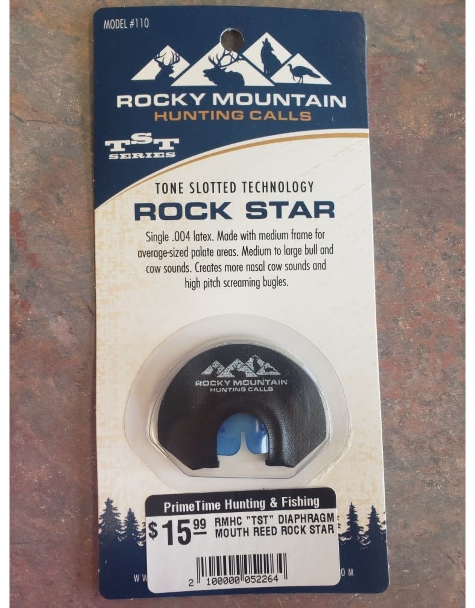ROCKY MOUNTAIN HUNTING CALLS RMHC "TST" DIAPHRAGM MOUTH REED