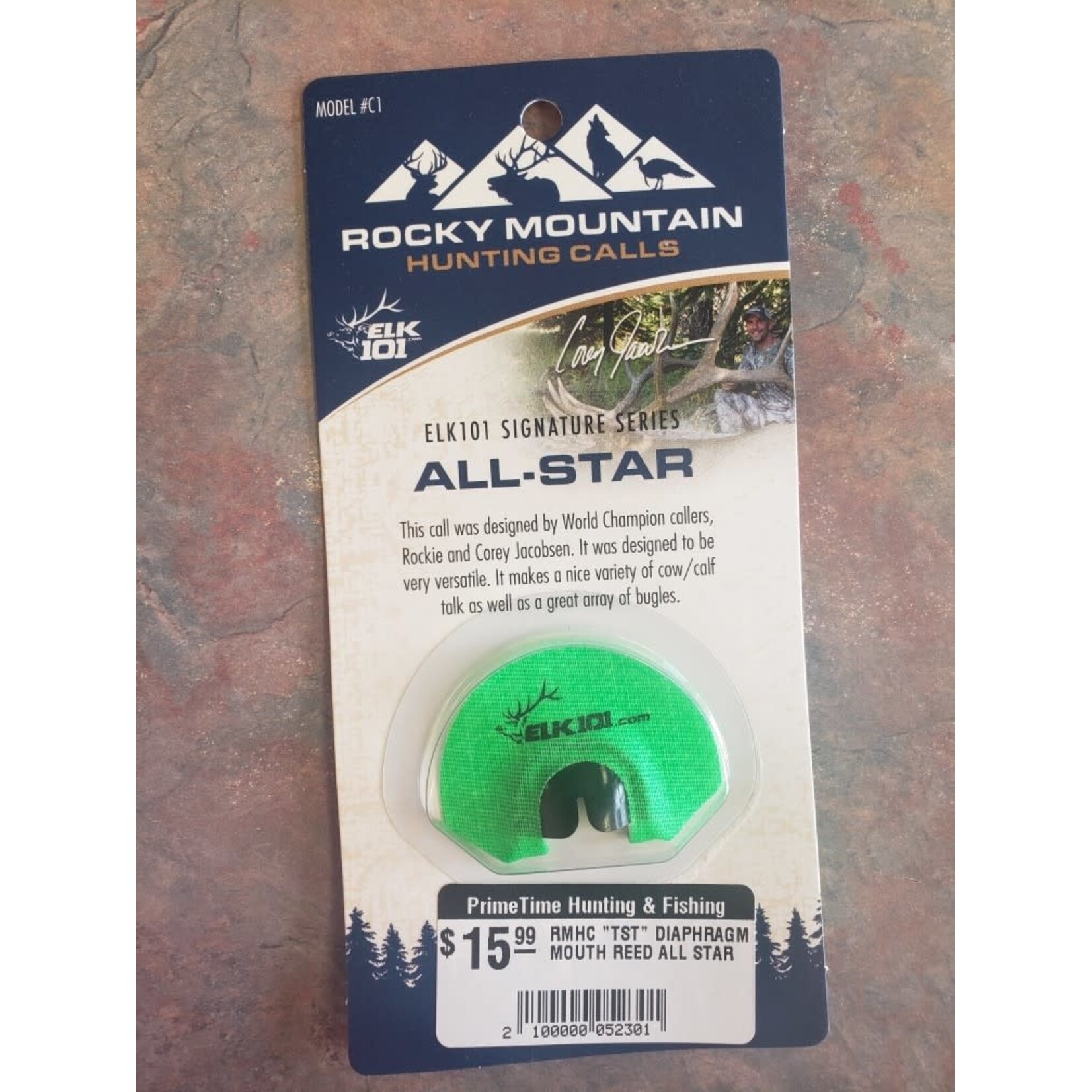 ROCKY MOUNTAIN HUNTING CALLS RMHC "TST" DIAPHRAGM MOUTH REED