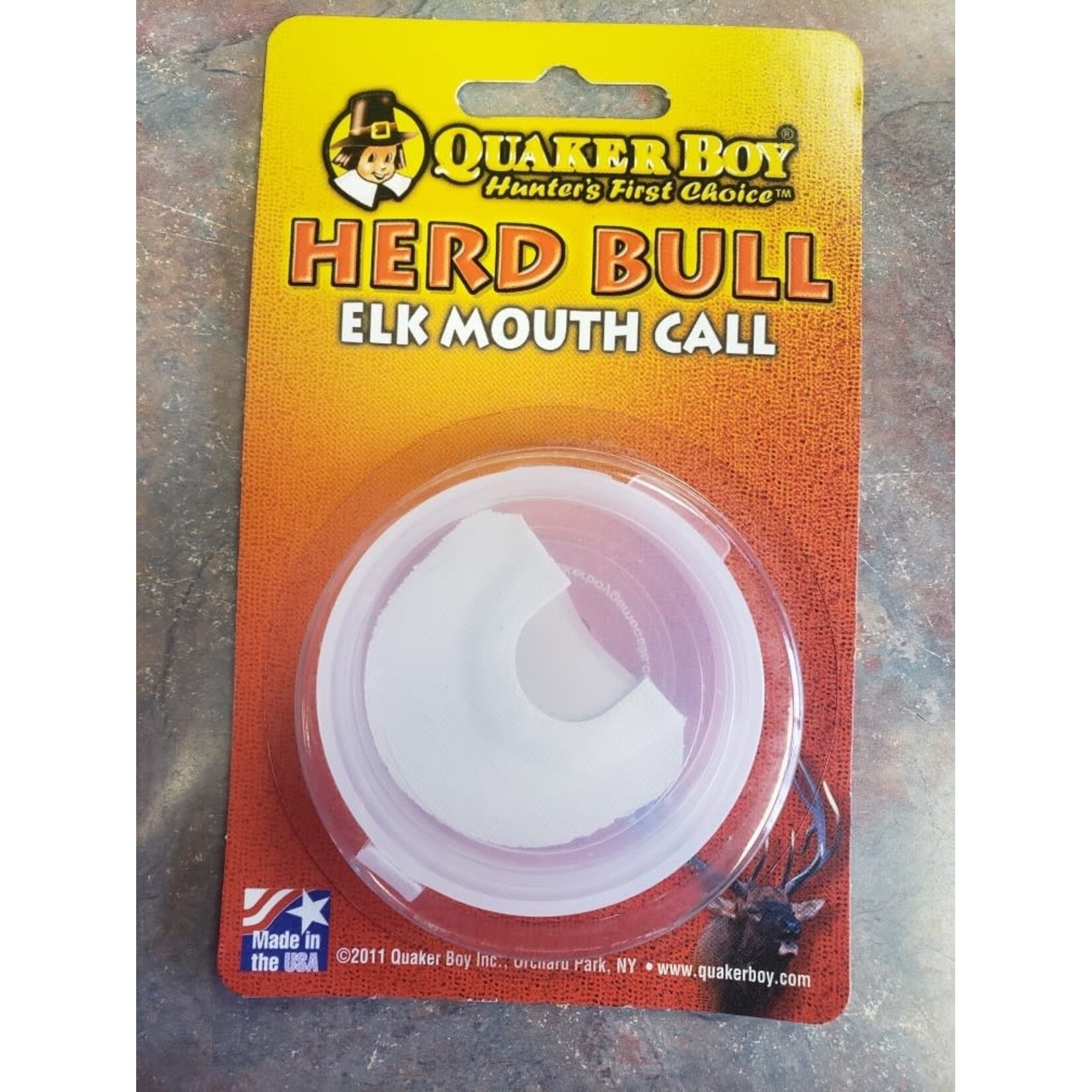QUAKER BOY QB HERD BULL ELK MOUTH DIAPHRAGM CALL