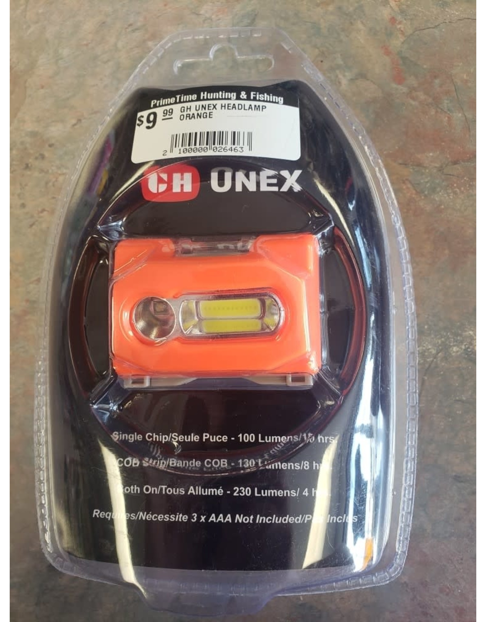 GH-UNEX GH UNEX HEADLAMP ORANGE