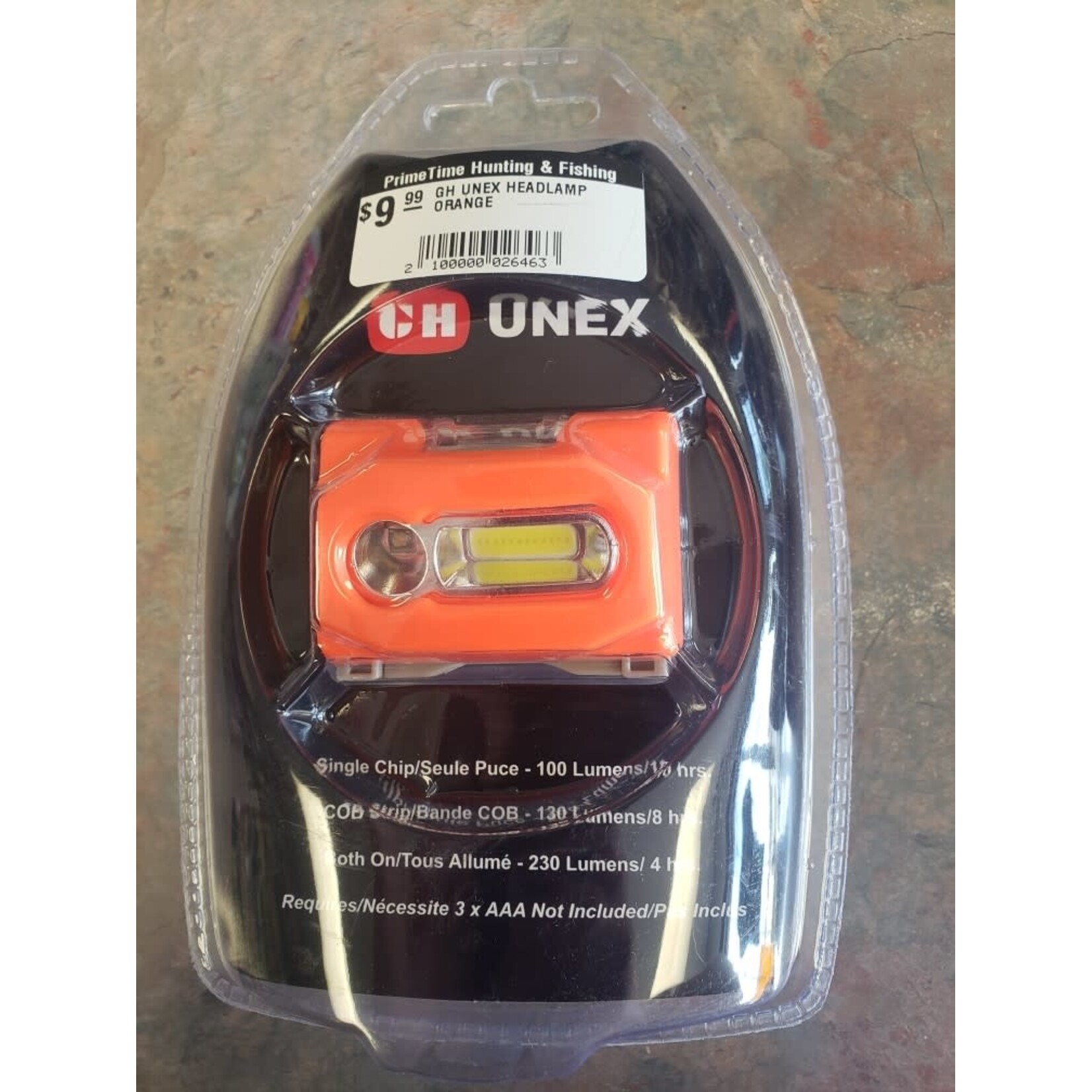 GH-UNEX GH UNEX HEADLAMP ORANGE