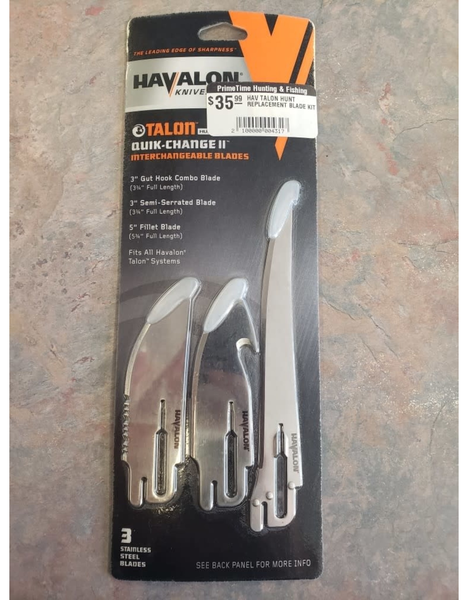 HAVALON HAV REPLACEMENT BLADES
