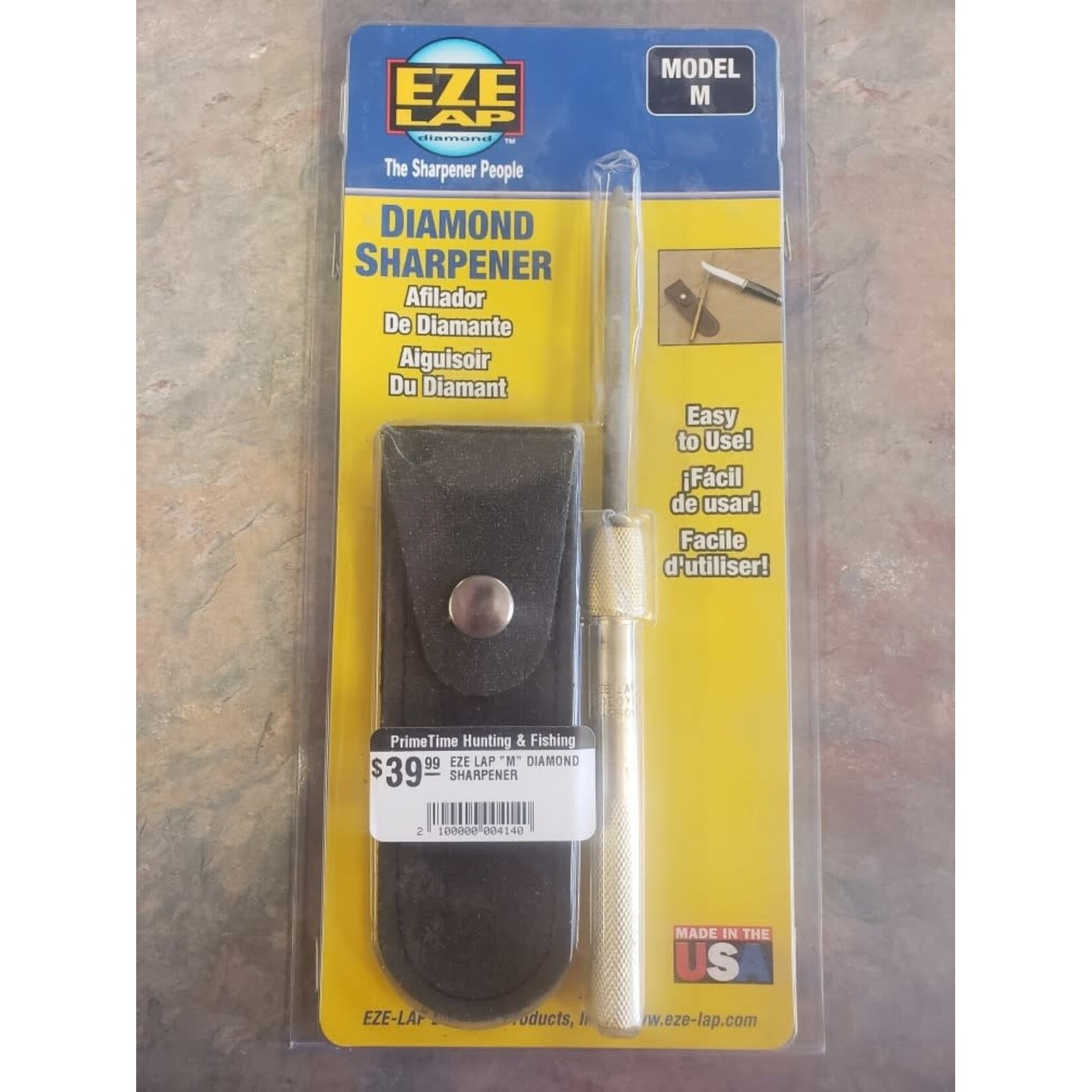 EZELAP EZELAP DIAMOND SHARPENER  W/SHEATH MODEL M