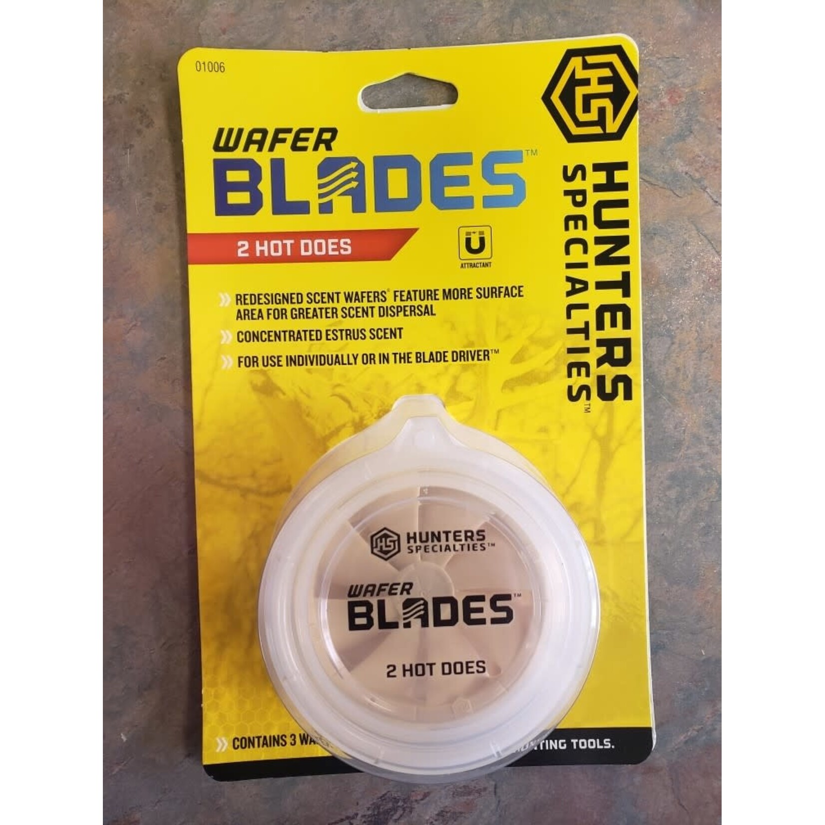 HUNTER SPECIALTY HS BLADES COVER SCENT WAFERS