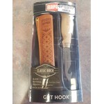 RAPALA RAP CLASSIC BIRCH GUT HOOK FIXED KNIFE W/ LTHR SHTH