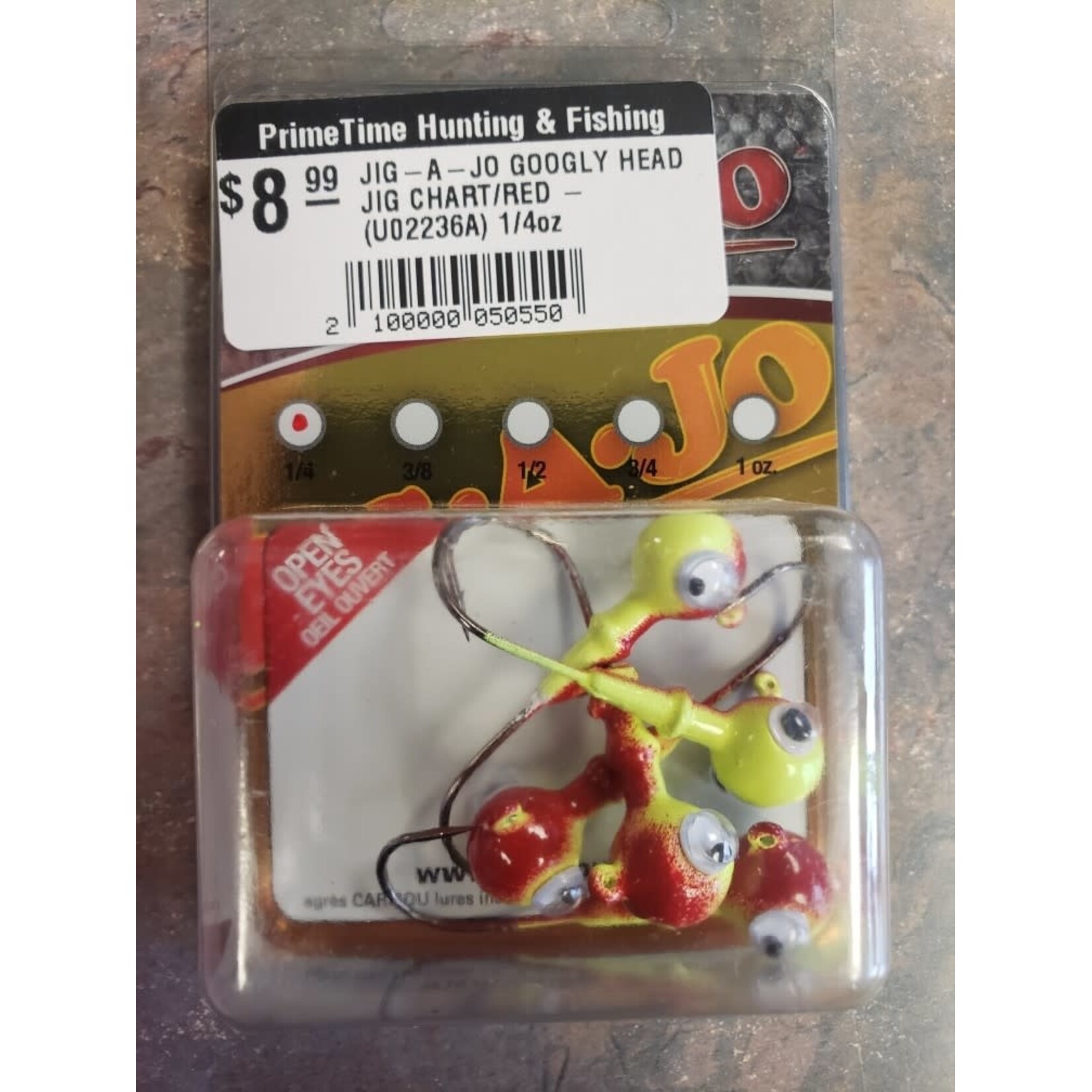 JIG-A-JO JIG-A-JO GOOGLY HEAD JIG