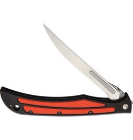 HAVALON HAV BARACUTA EDGE #127 BLACK/ORANGE FILLET KNIFE W/ SHTH & BLADES