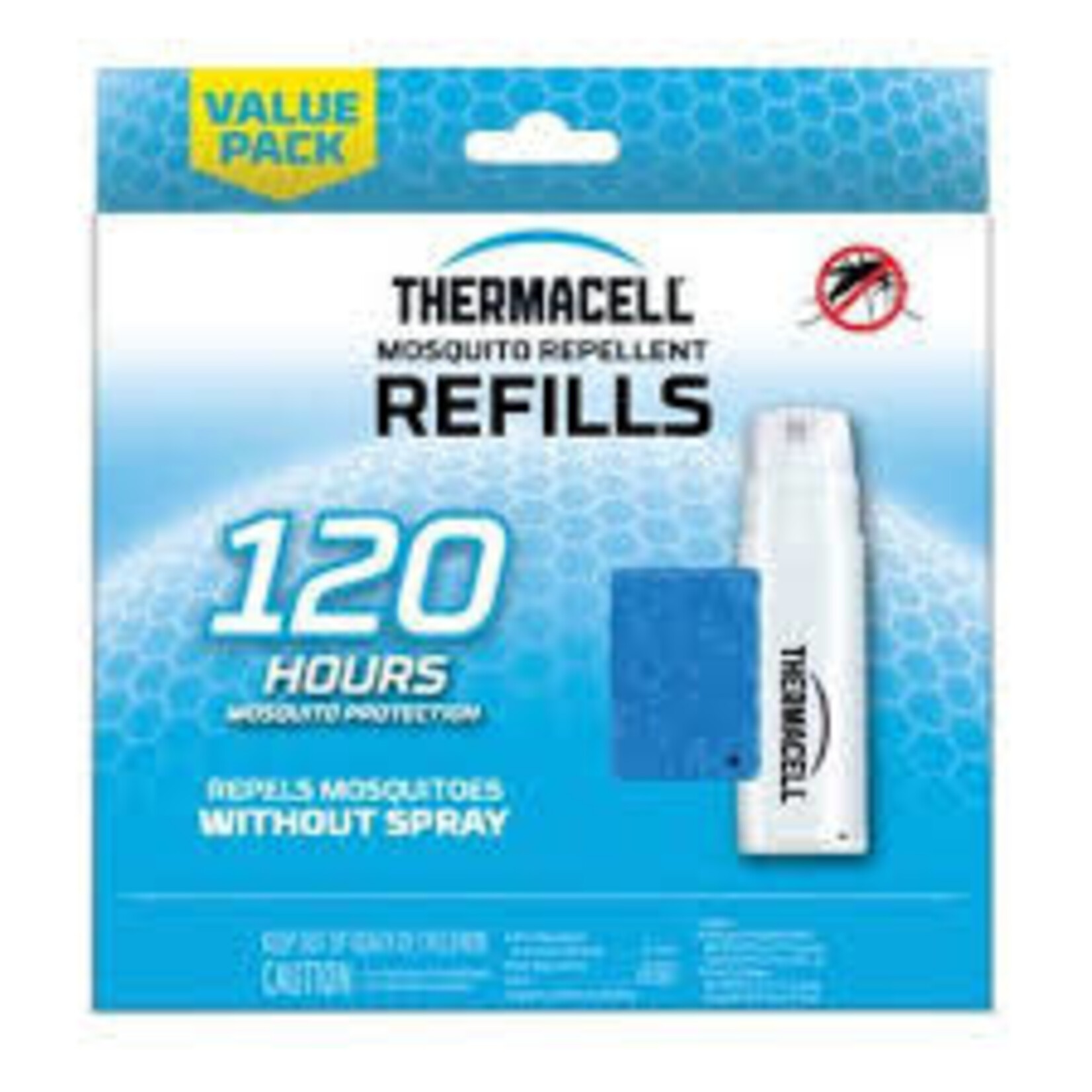THERMACELL THERM MOSQUITO REPELLENT REFILLS 120HR