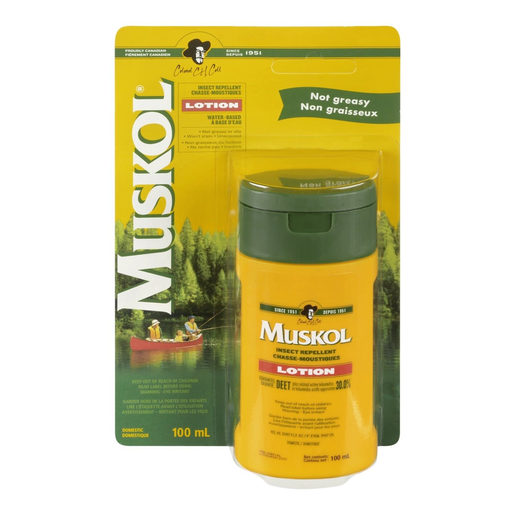 MUSKOL MUSKOL INSECT REPELLENT LOTION  30% DEET 100ml