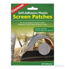 COGHLAN'S COG SCREEN PATCHES SELF ADHESIVE PLASTIC 5"X6.5"