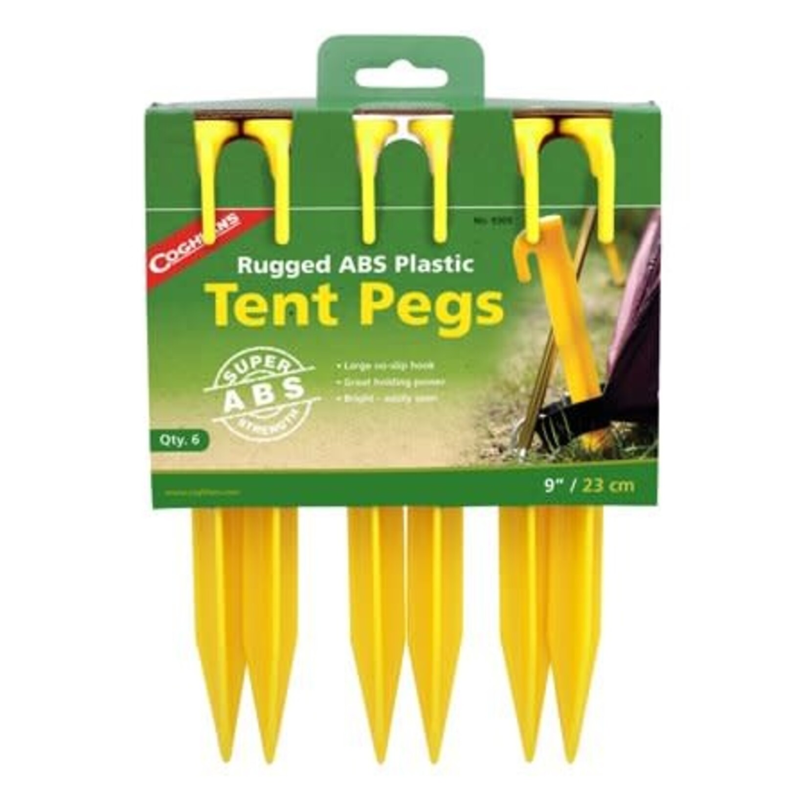 COGHLAN'S COG RUGGED TENT PEGS