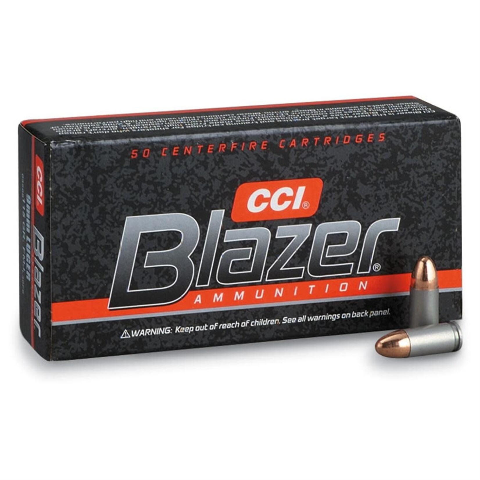 CCI CCI BLAZER 9MM 115GR FMJ ALUM single