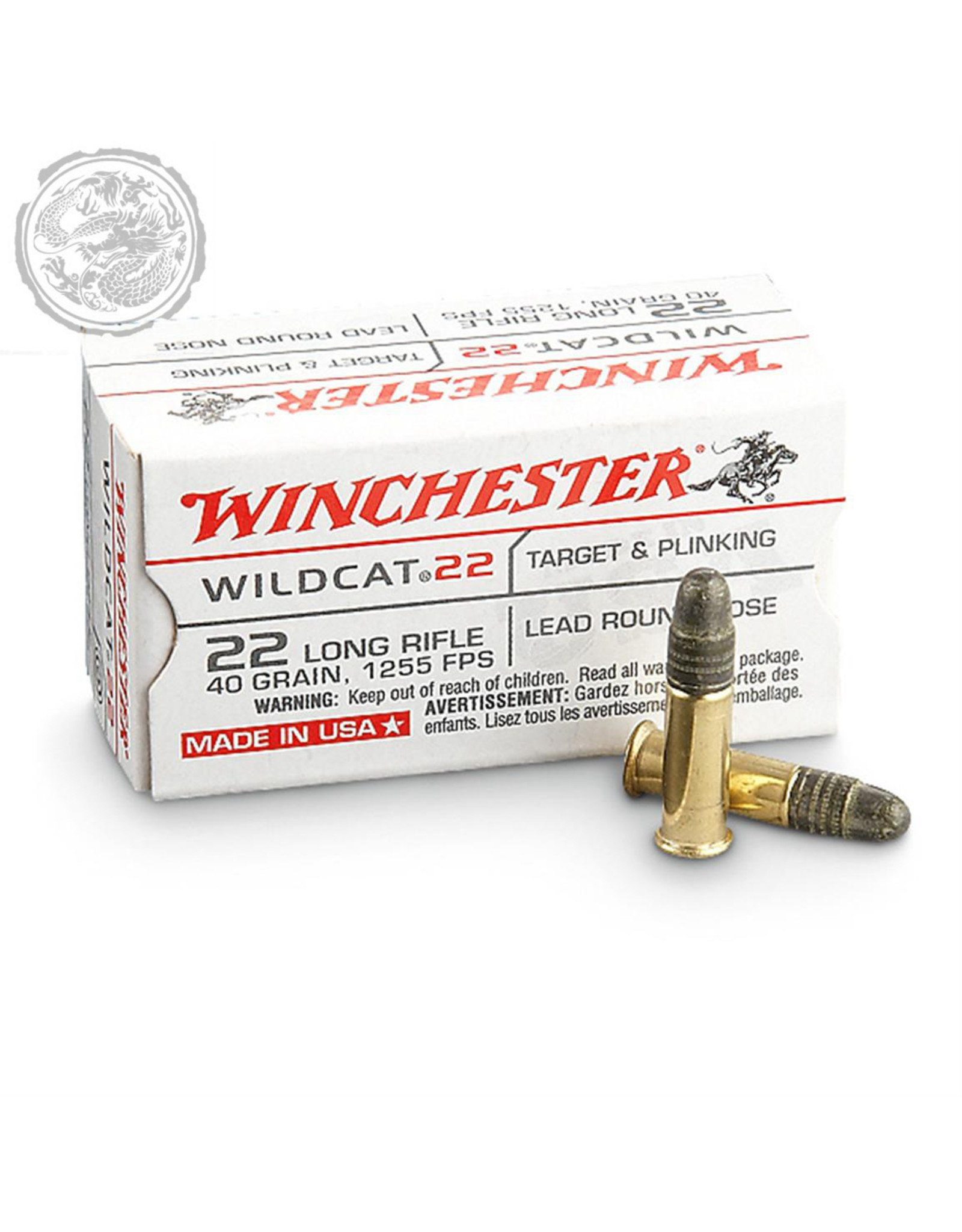 WINCHESTER WIN WILDCAT 22LR 40GR LRN WILDCAT BRICK