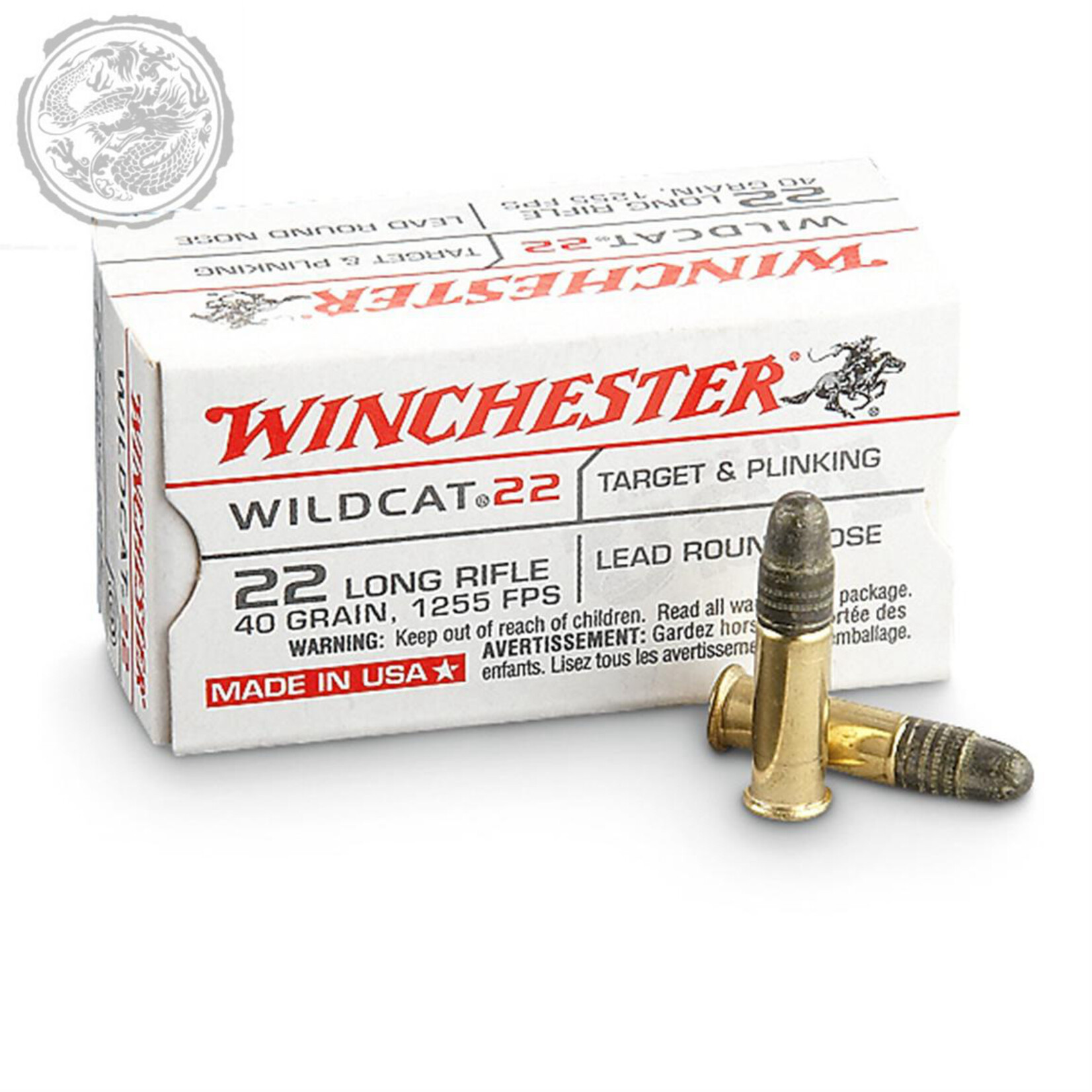 WINCHESTER WIN WILDCAT 22LR 40GR LRN WILDCAT BRICK