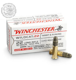 WINCHESTER WIN WILDCAT 22LR 40GR LRN WILDCAT BRICK