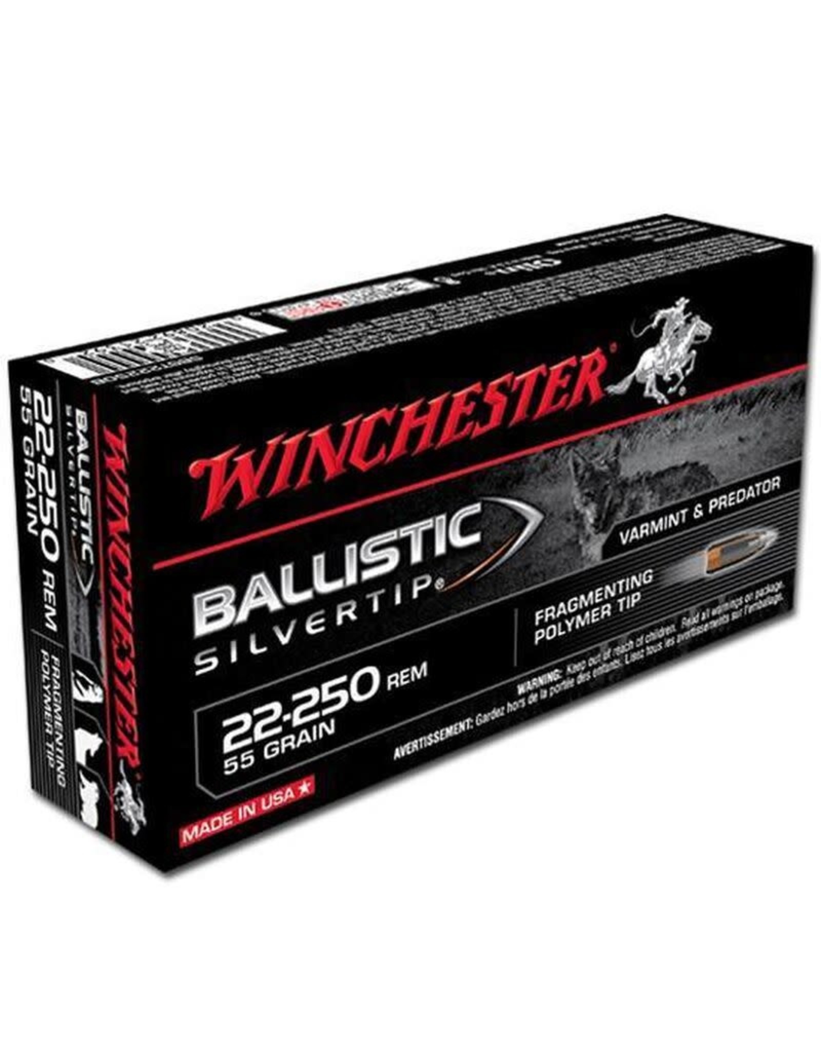 WINCHESTER WIN BALLISTIC SILVERTIP
