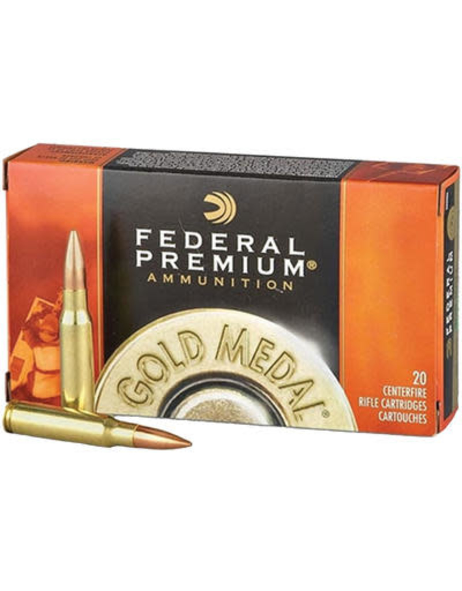 FEDERAL FED 6.5 CREEDMOOR 130GR HYBIRD OPEN TIP MATCH GOLD MEDAL BERGER