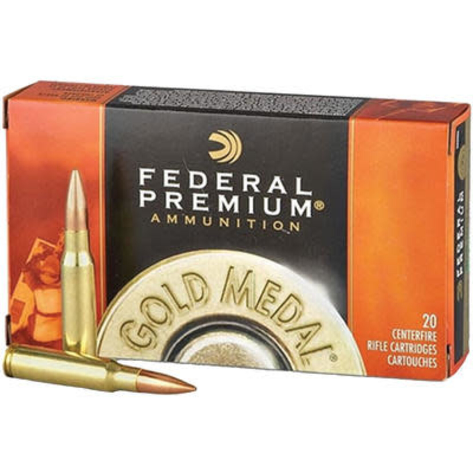 FEDERAL FED 6.5 CREEDMOOR 130GR HYBIRD OPEN TIP MATCH GOLD MEDAL BERGER