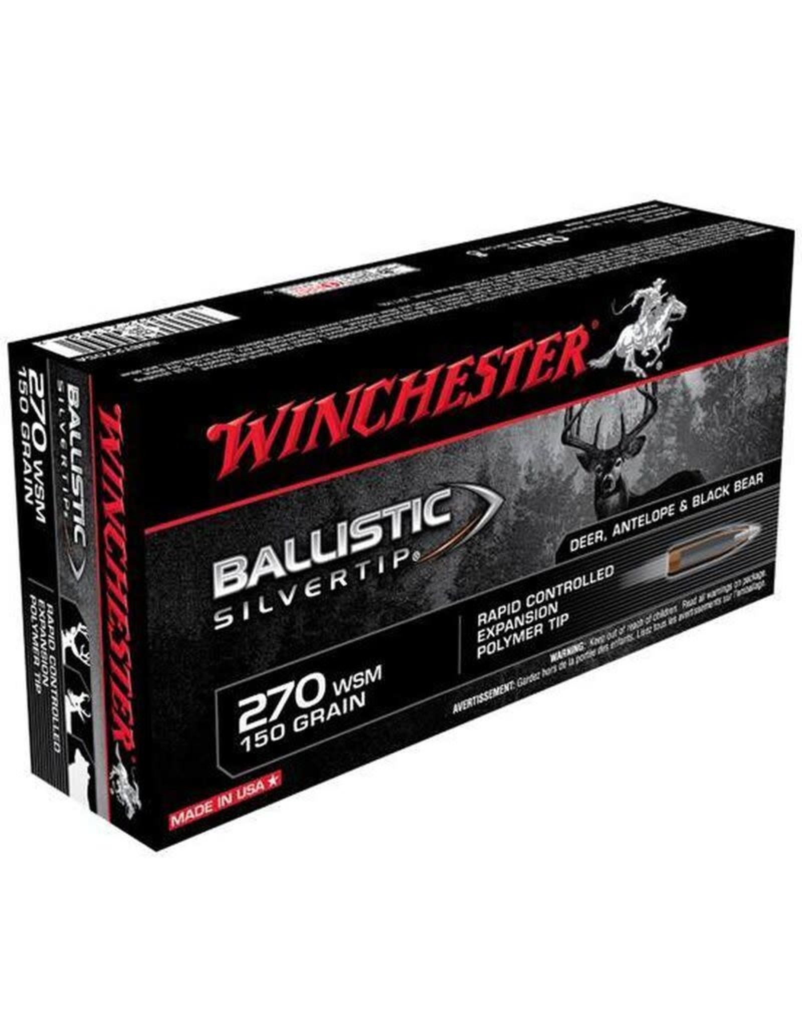 WINCHESTER WIN BALLISTIC SILVERTIP