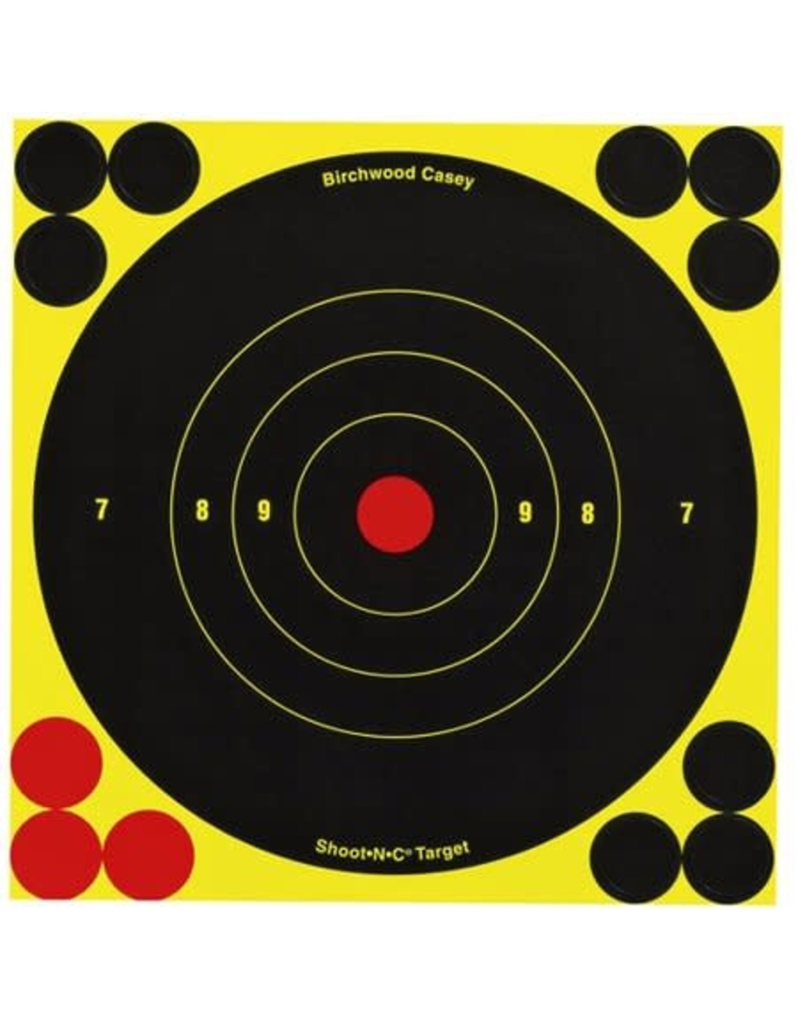 BIRCHWOOD CASEY BWC SHOOT-N-C 30 - 8" TARGET W/ 360 REPAIRS