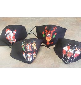 STRICTLY WHOLESALE SWSI X-MAS CLOTH FACE MASKS