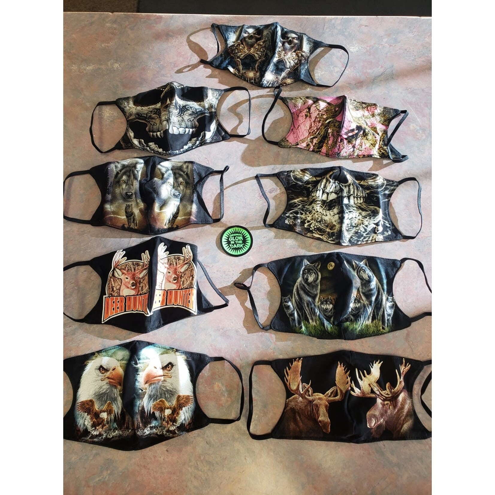 SWSI CLOTH FACE MASKS ASST