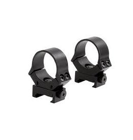 SUN OPTICS SO STANDARD DOVETAIL 30MM RINGS BLACK