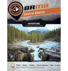 BACKROAD MAPS BRMB CENTRAL ALBERTA