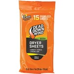 DEAD DOWN WIND DDW DRYER SHEETS 15PK