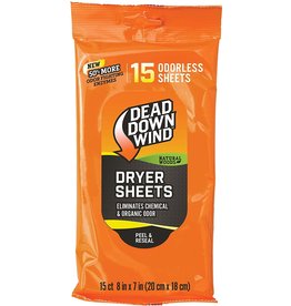 DEAD DOWN WIND DDW DRYER SHEETS 15PK