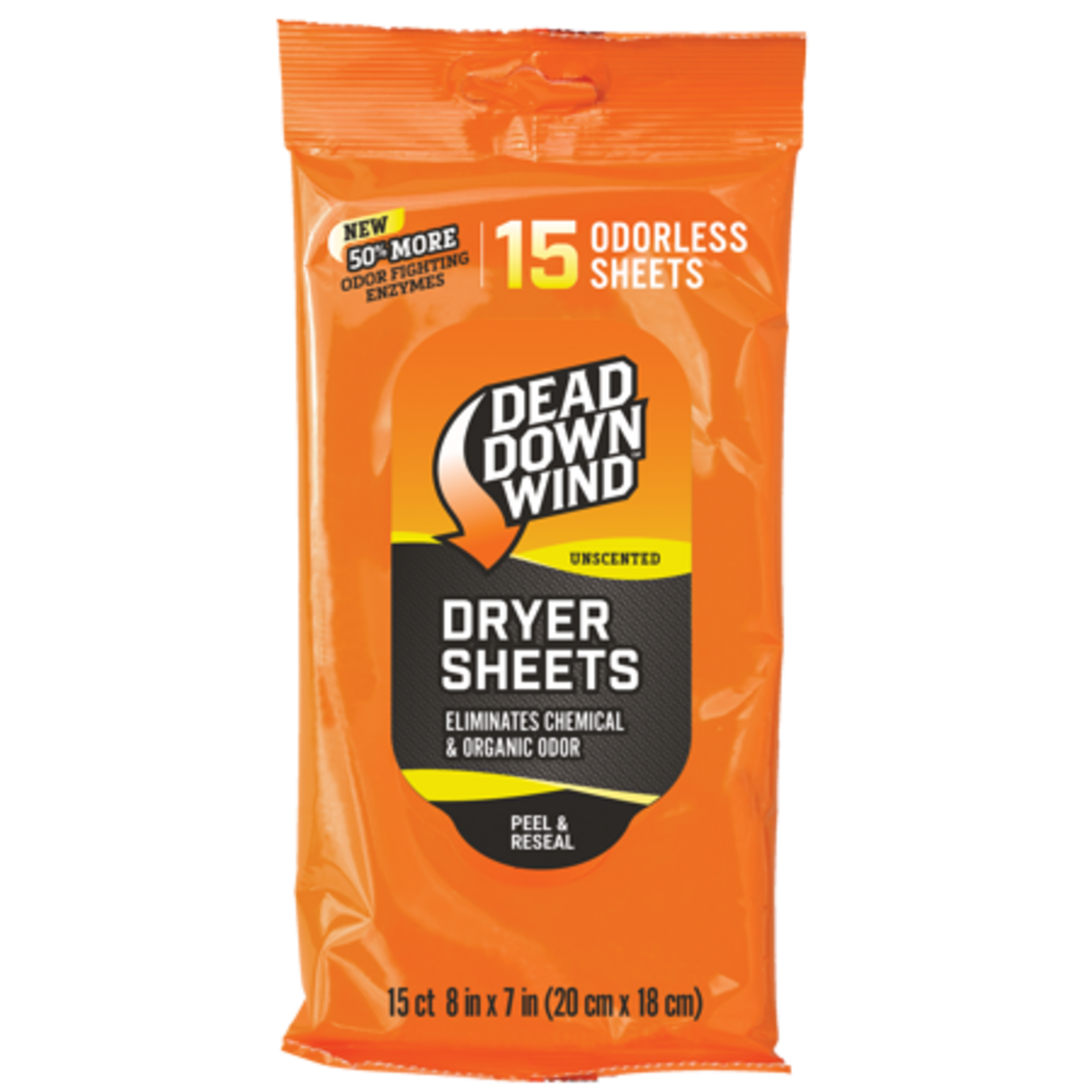 DEAD DOWN WIND DDW DRYER SHEETS 15PK